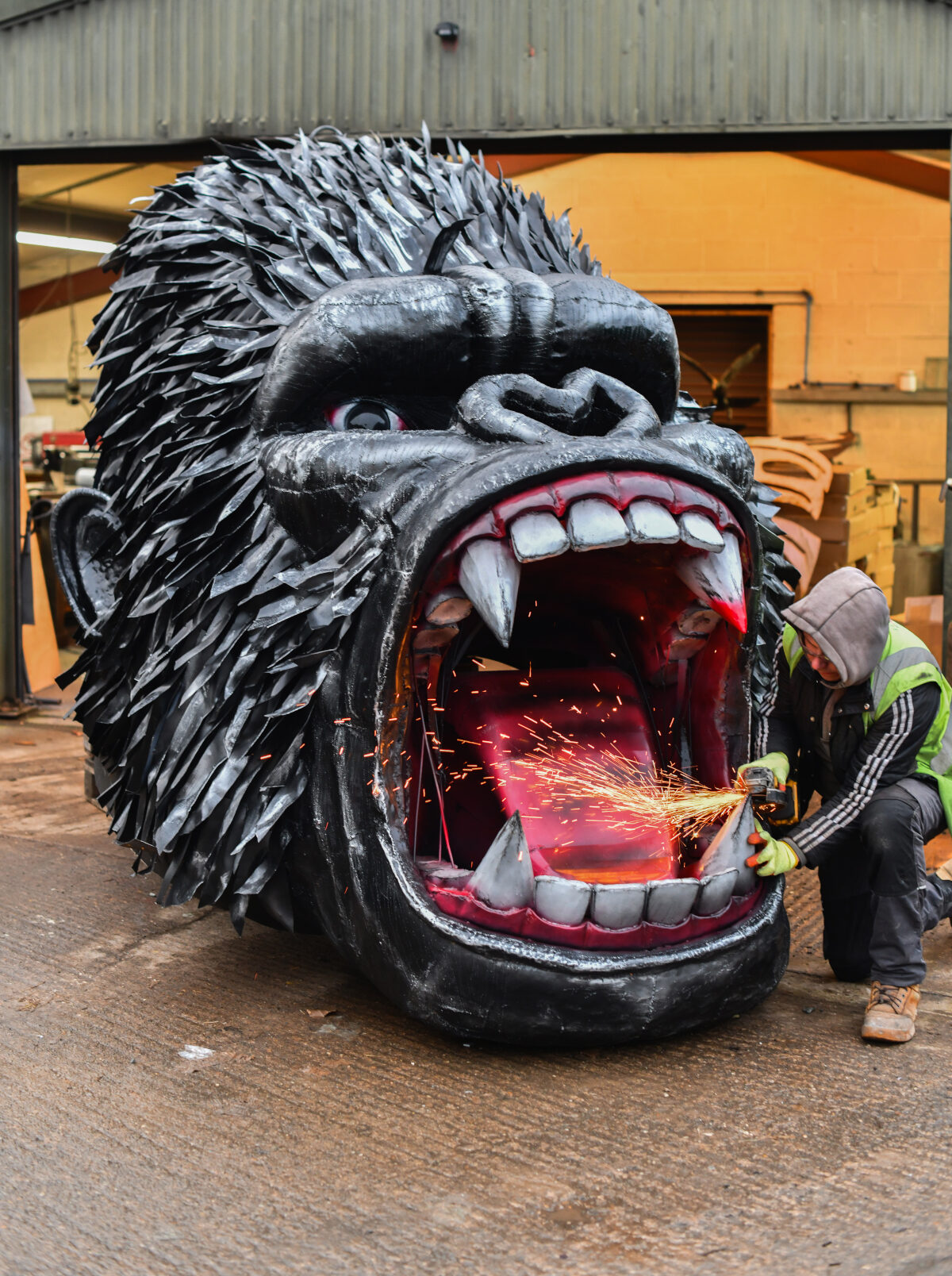 Creating the gorilla