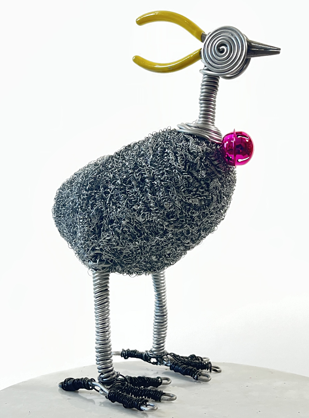 'Chico' The Chick Scrap Metal Art Sculpture - 33cm