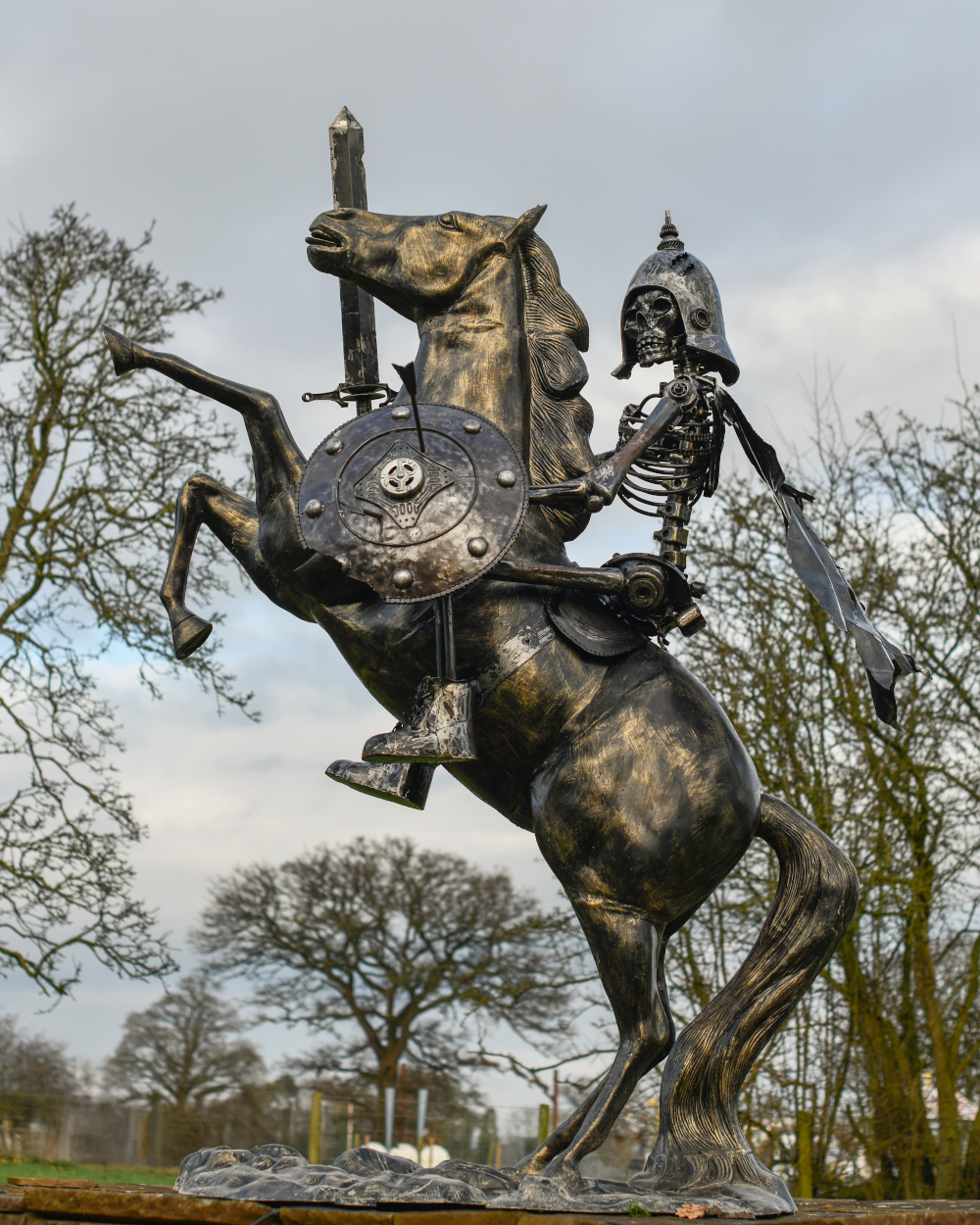 Recycled Metal Parts Greek Mythology…