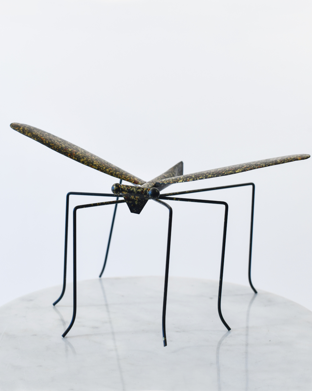 'Nipper' The Mosquito Scrap Metal Art - Set Of Three