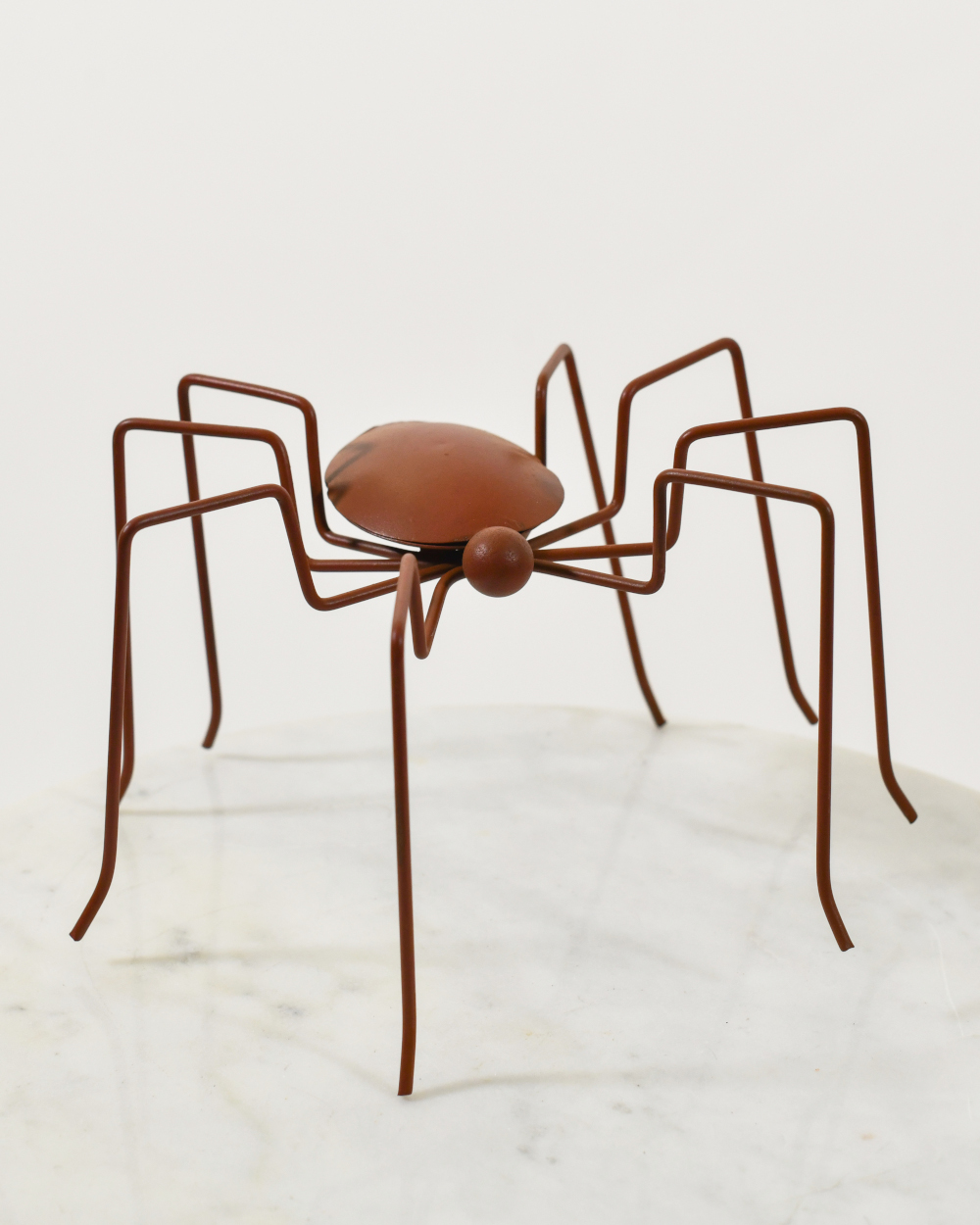 'Silky' The Rustic Spider Scrap Metal Art - Set Of Three