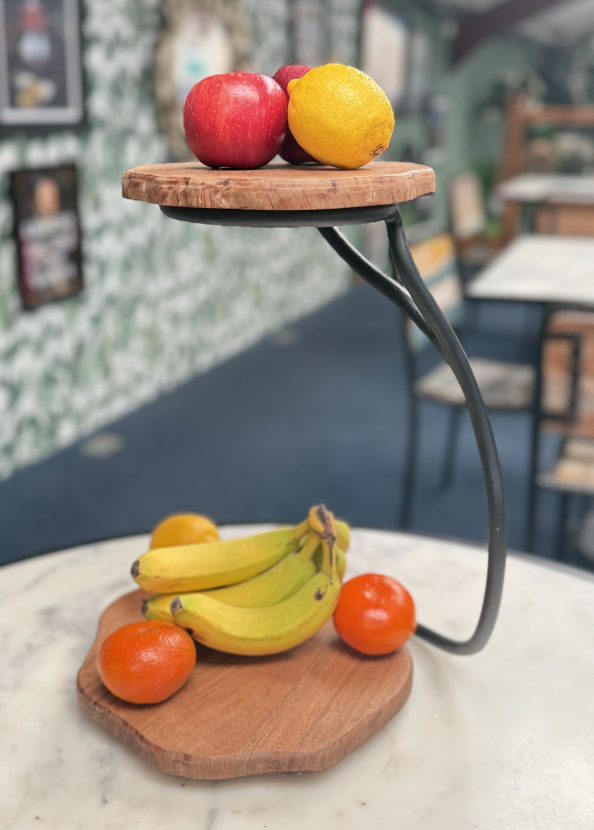 Two Tier A Modern 'Guro' Kitchen Stand - 38cm