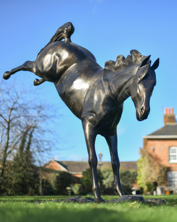 Cast Aluminium Bronze 'Bucking Musta…