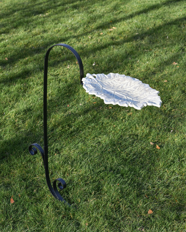 'Harvest' Leaf Ornate Bird Bath - Cr…