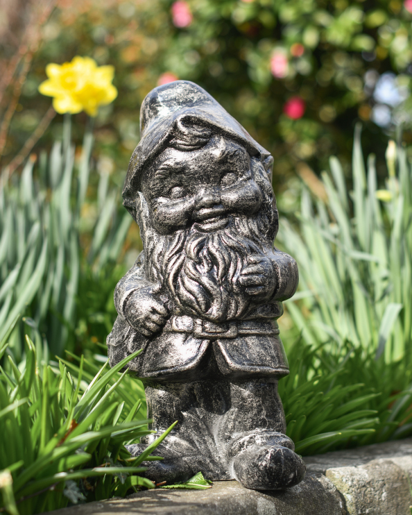 'Jurgen' The Cast Aluminium Garden Gnome