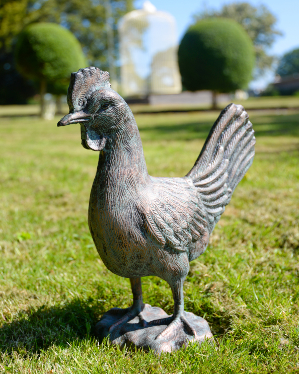 Cast Aluminium Verdigris 'Chuck' The…