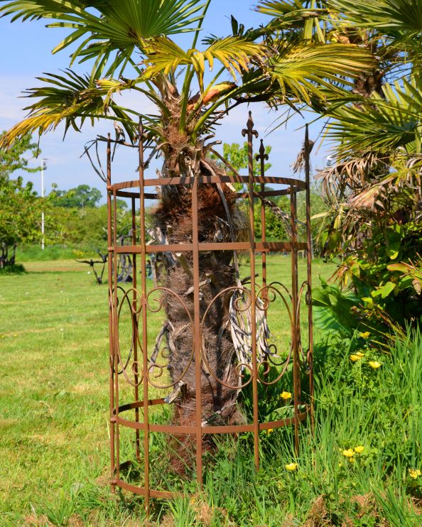 Ornate Steel Rustic 'Everingham' Tree Guard - 105cm