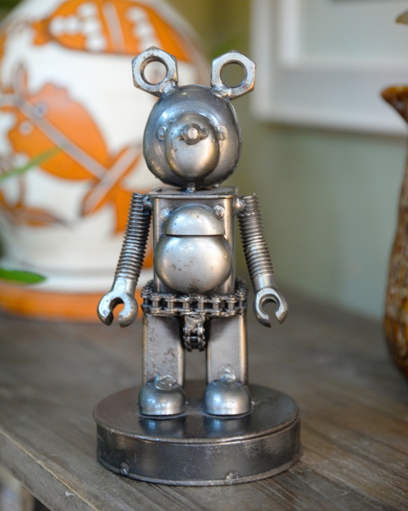 'Gearsy' The Bear Scrap Metal Art Sculpture