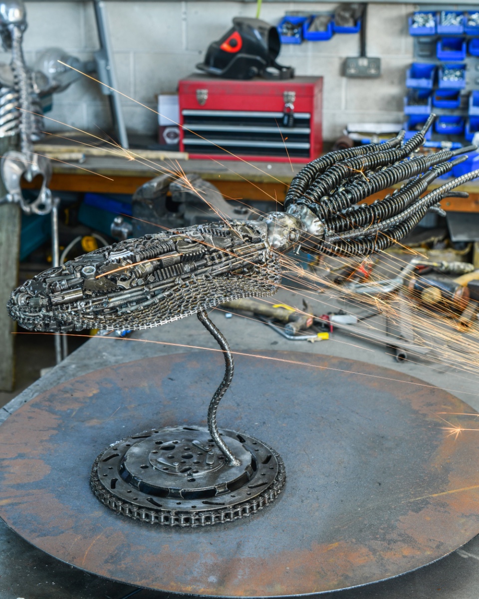 'Krakenborg' The Squid Scrap Metal A…
