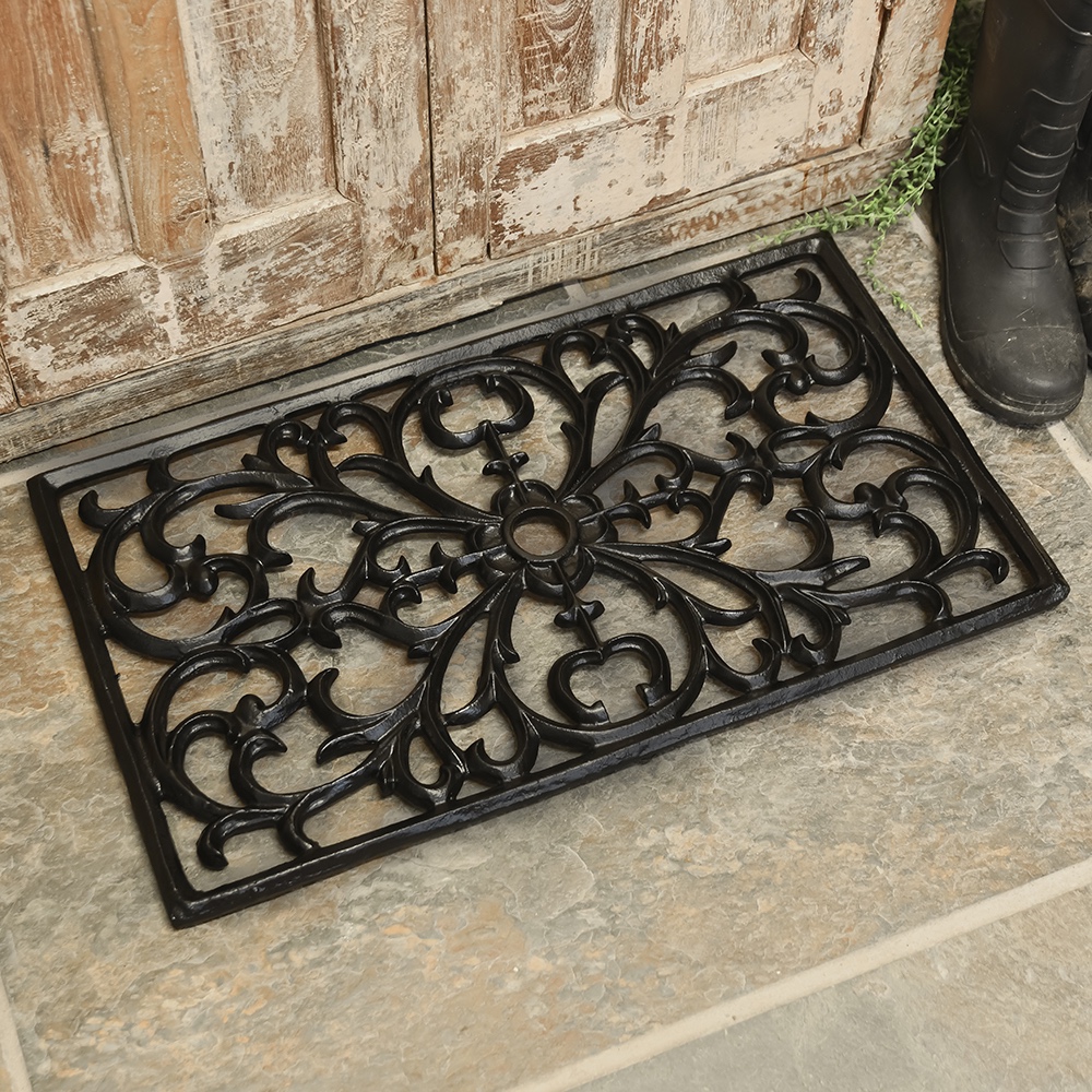 Cast Aluminium 'Clarence' Doormat