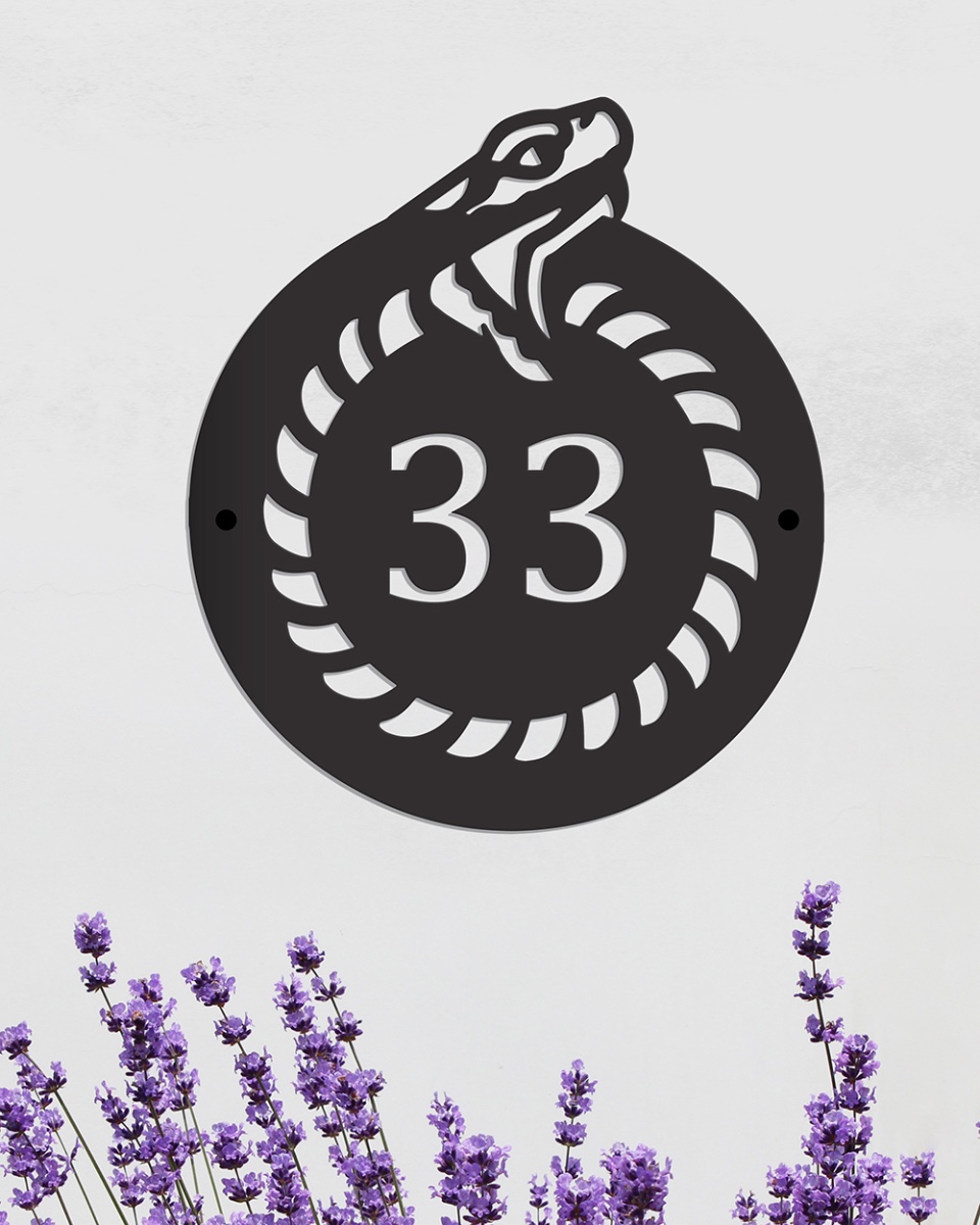 The Serpent Circular House Number Si…