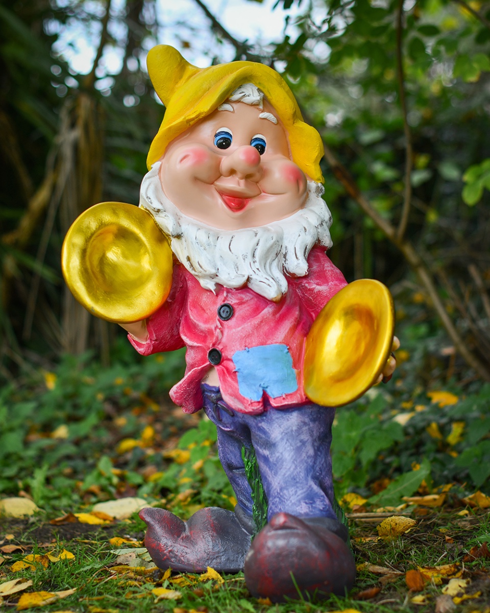 'Elias' The Fibreglass Garden Gnome- 70cm