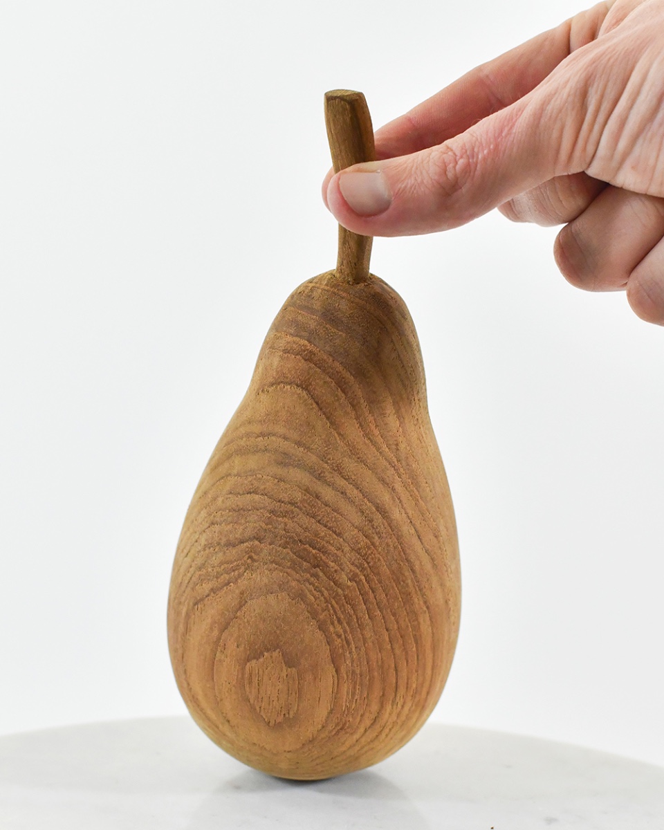Root Carved Pear Home Decoration