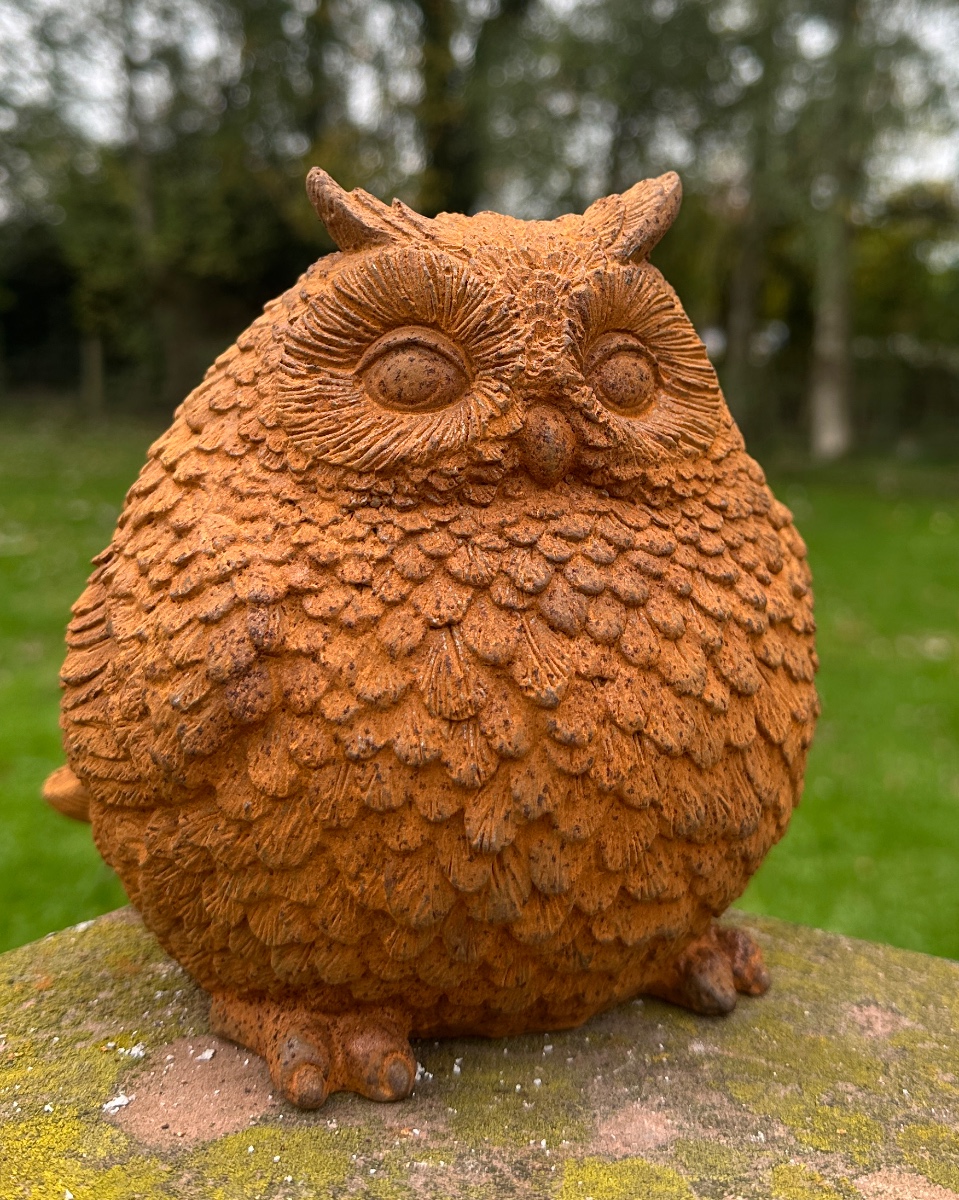 Rustic Cast Iron 'Grumley' The Owl G…