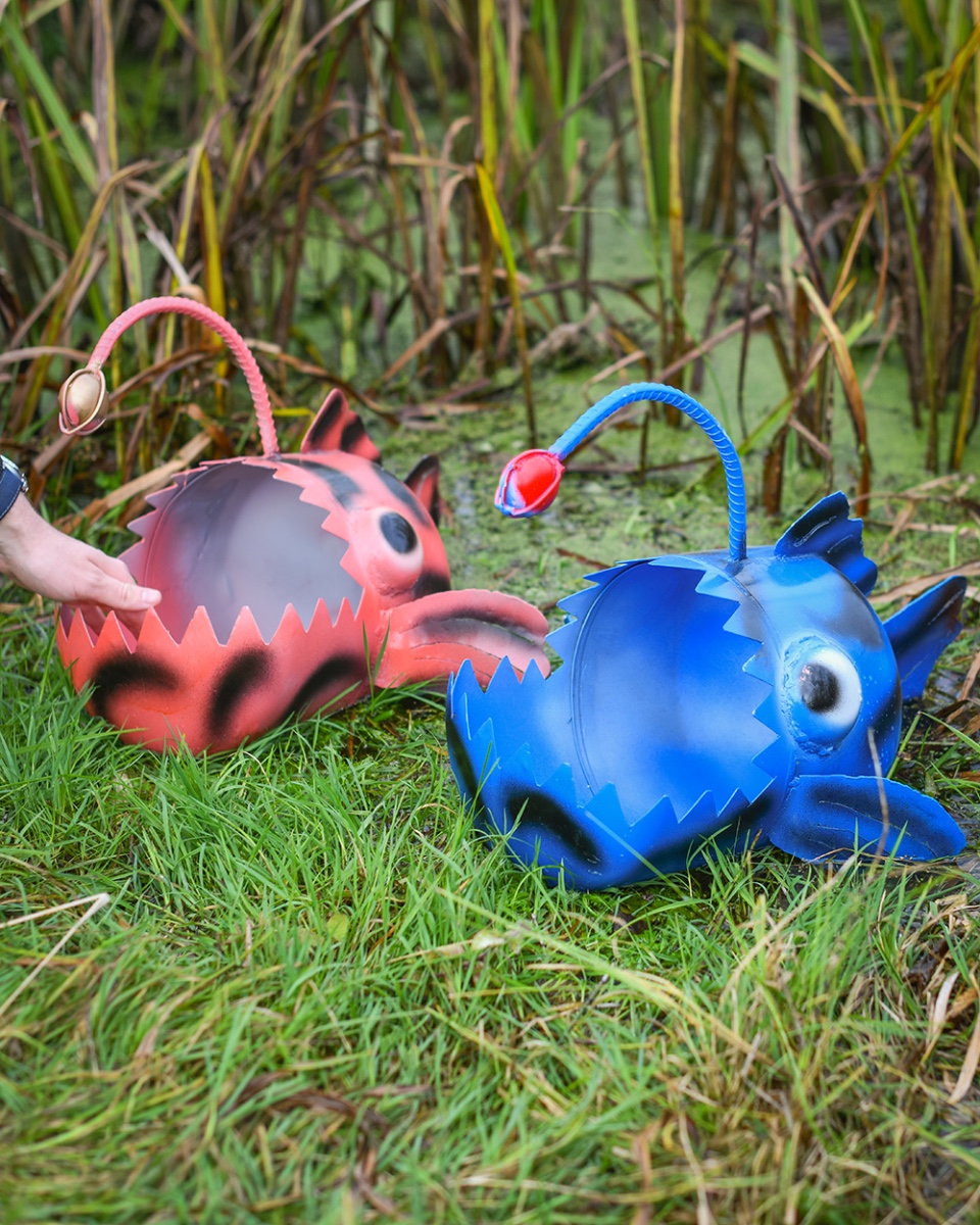 Scrap Metal 'Ripley' The Anglerfish Garden Sculpture