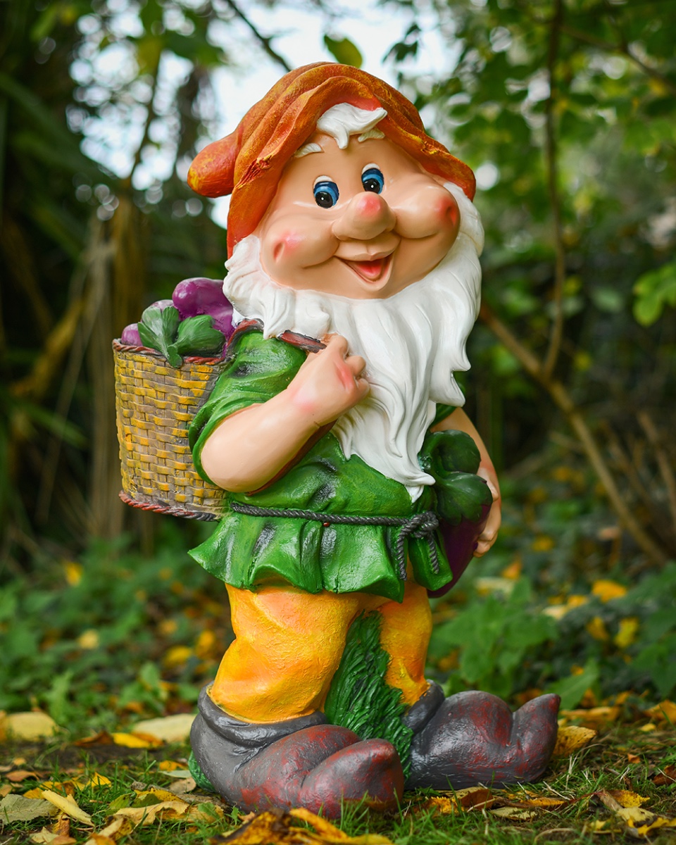 'Sterling' The Fibreglass Garden Gnome- 70cm
