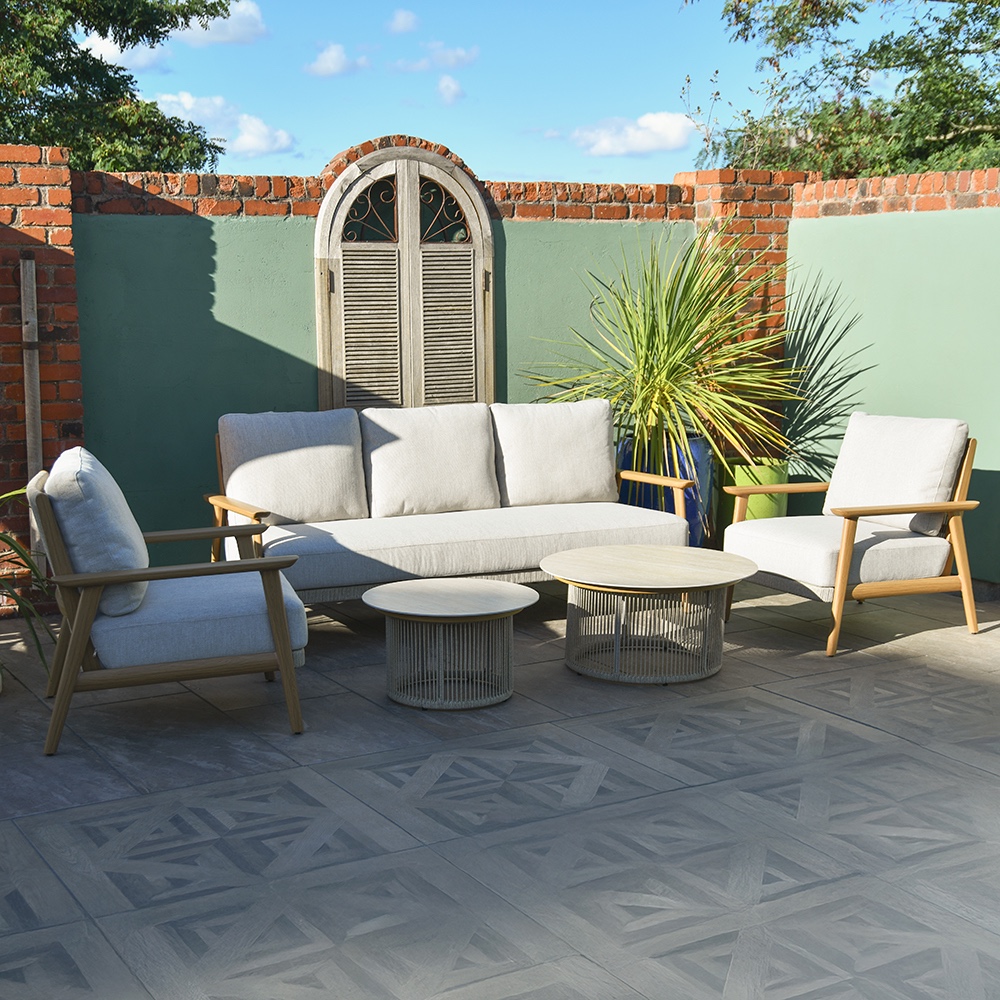 'The Tulum' Five Seat Garden Lounge Set