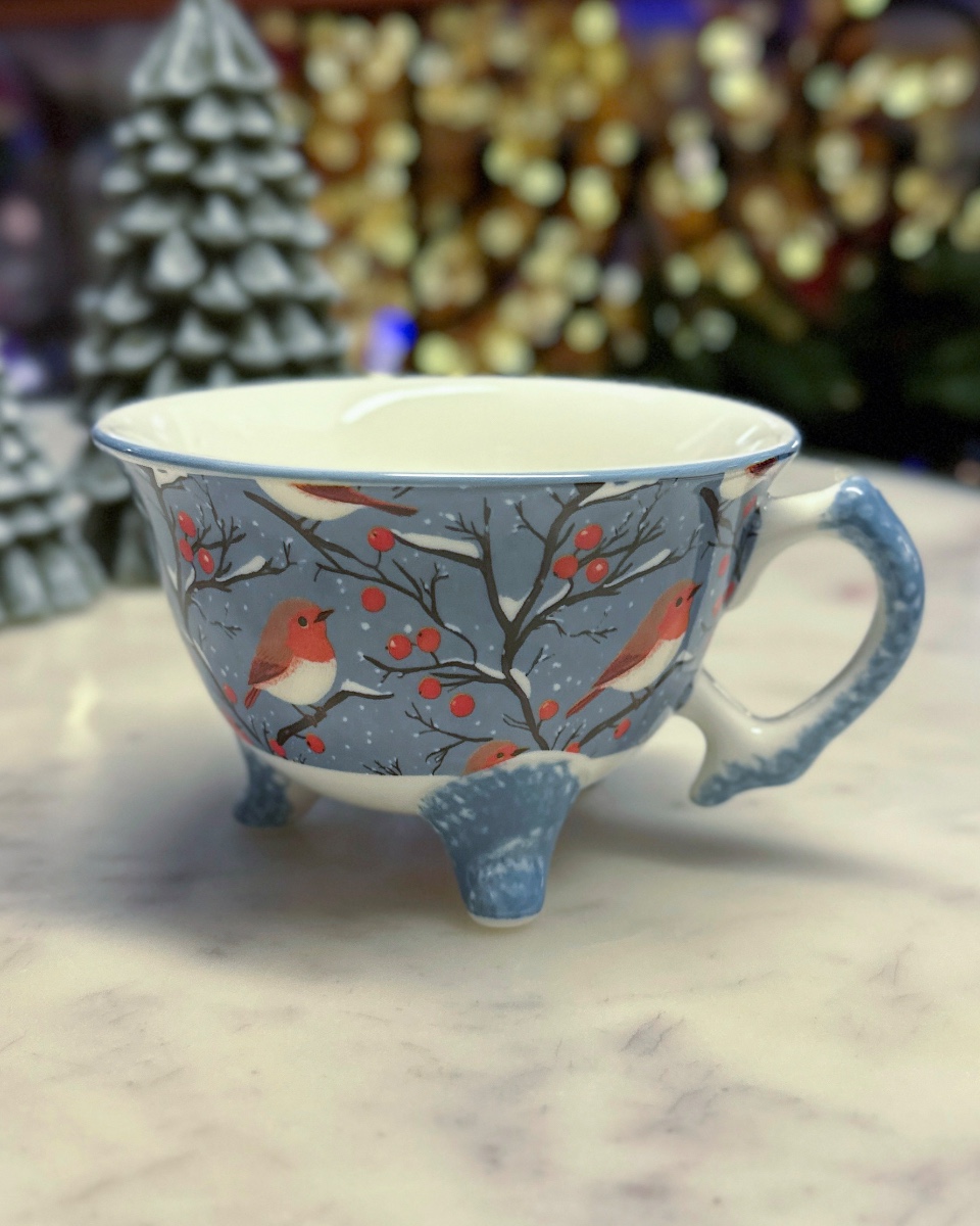 'Frosty Morning' Ceramic Tea Cup