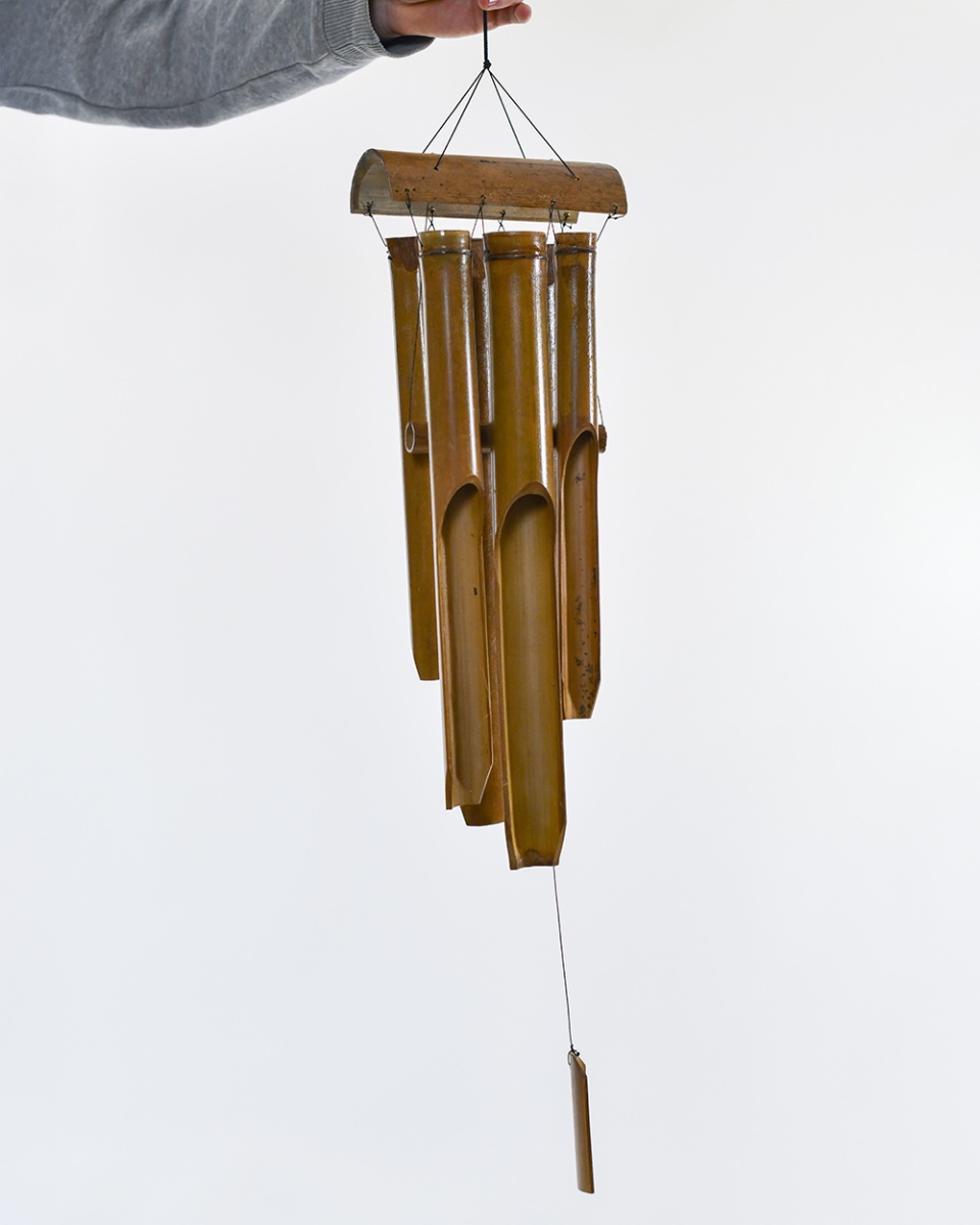 Deluxe Bamboo 'Echo' Wind Chime - 50…