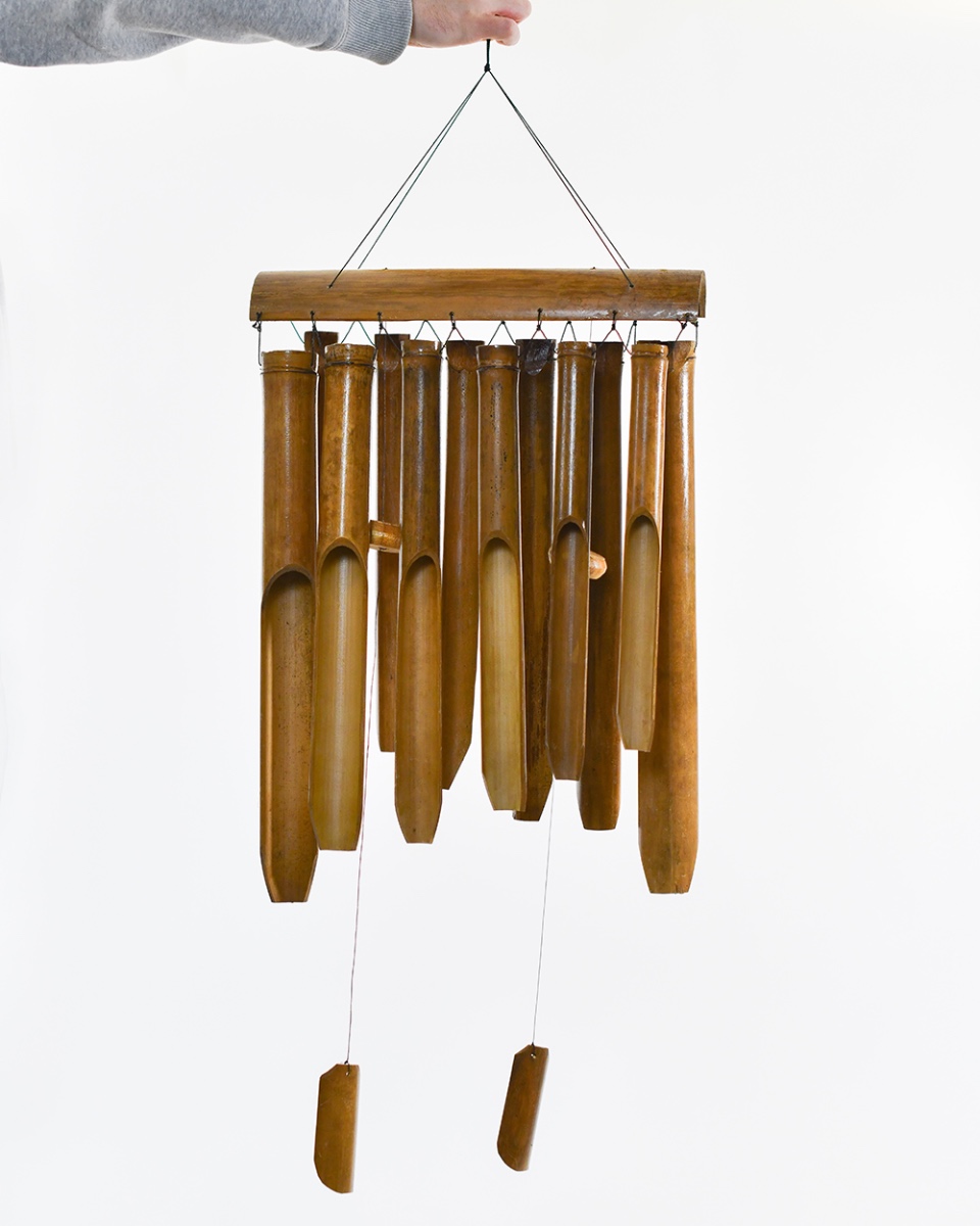 Deluxe Bamboo 'Suono' Wind Chime - 5…