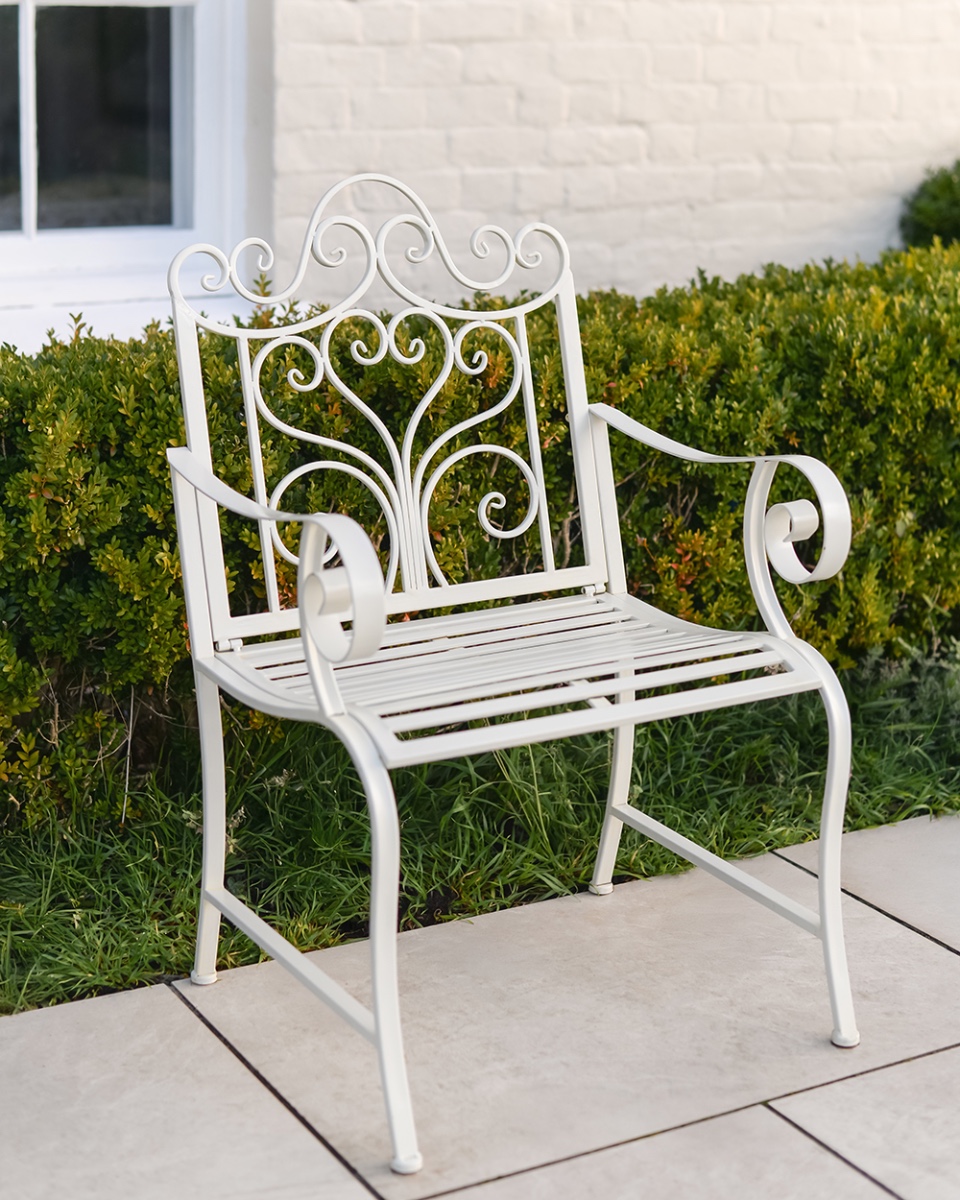 'Versailles' French Cream Garden Chair