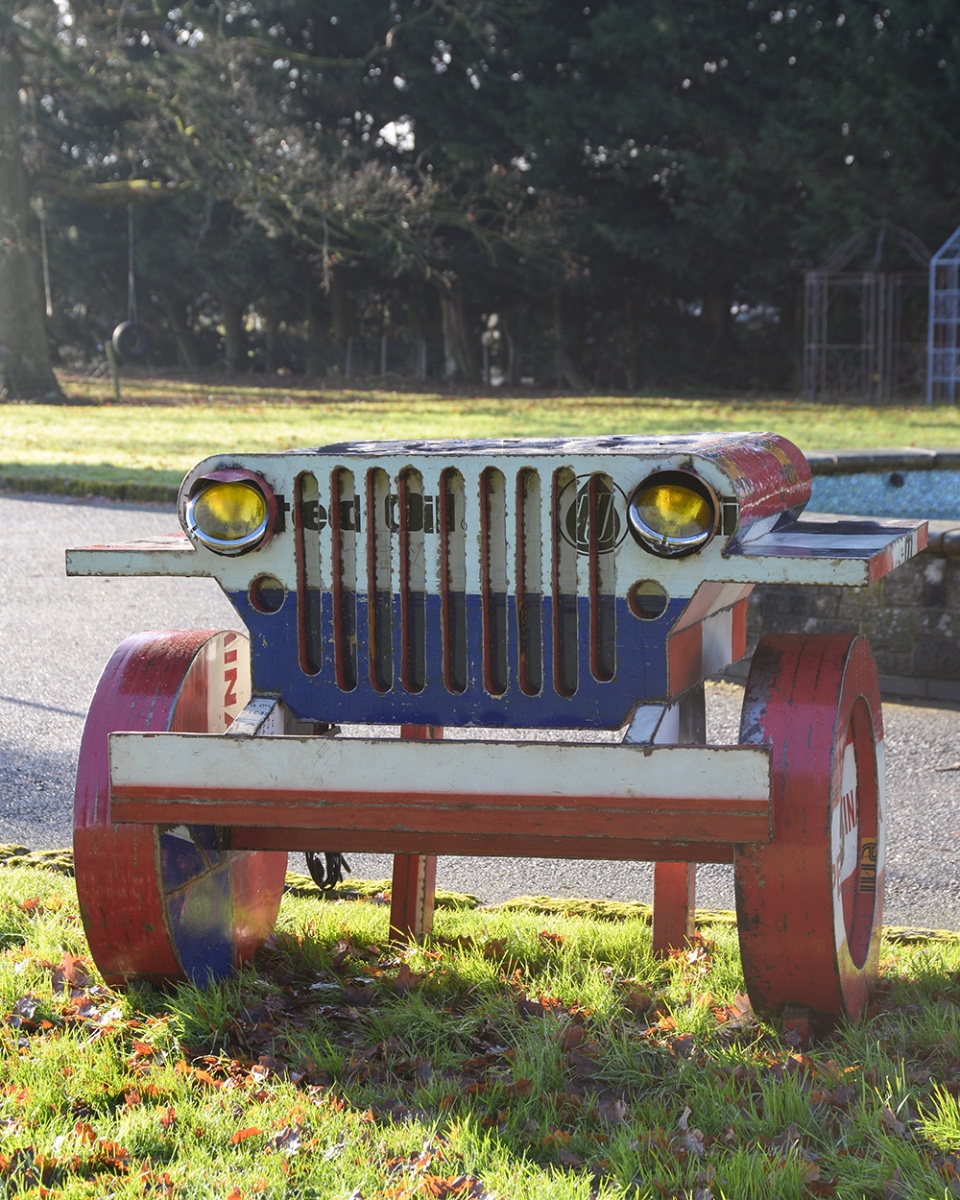 'Willys' Recycled Oil Drum Garden Ba…
