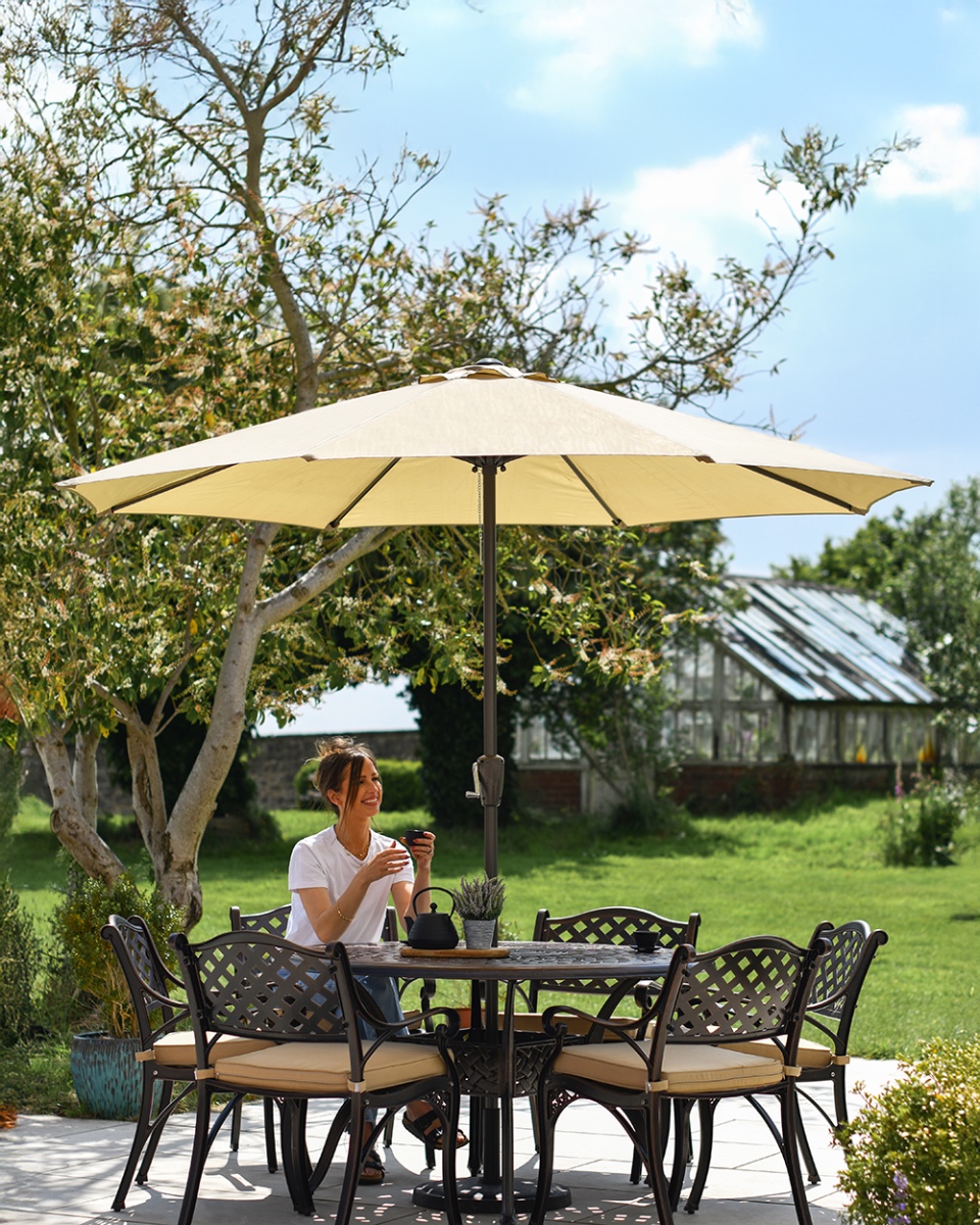 Garden Table Parasol - 2.4m