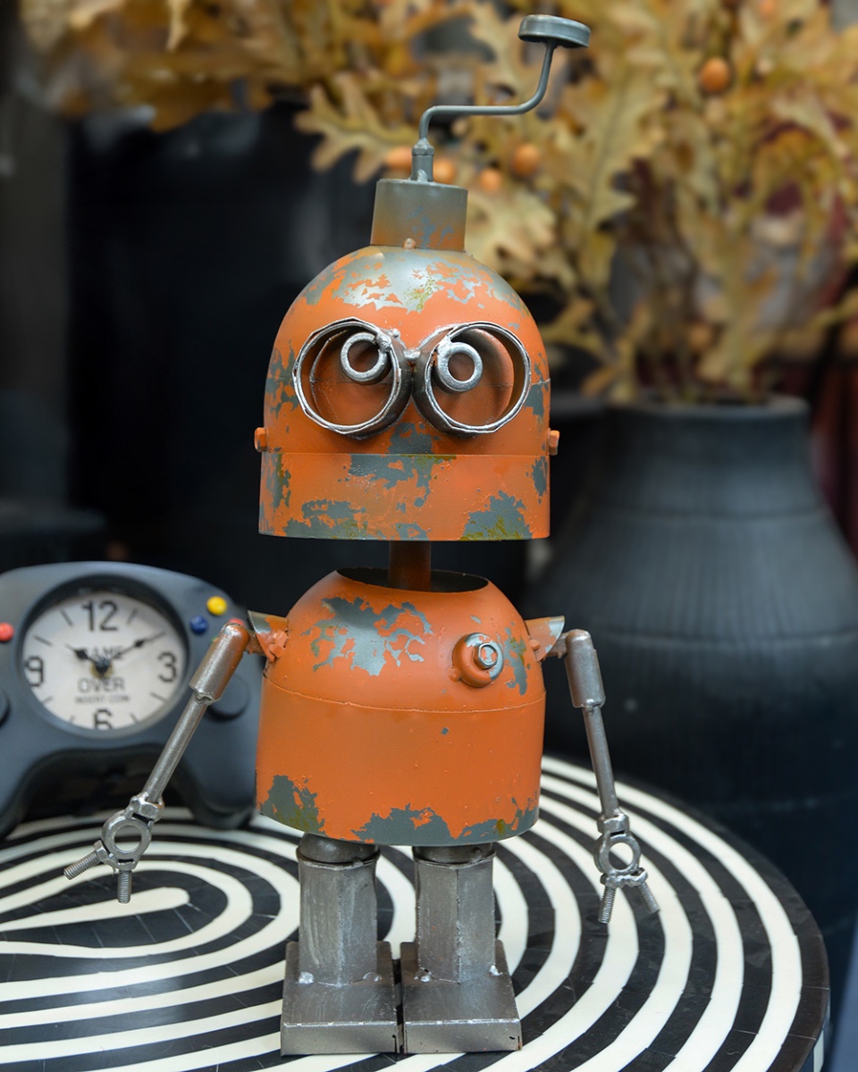 'Crank' The Robot Garden Ornament