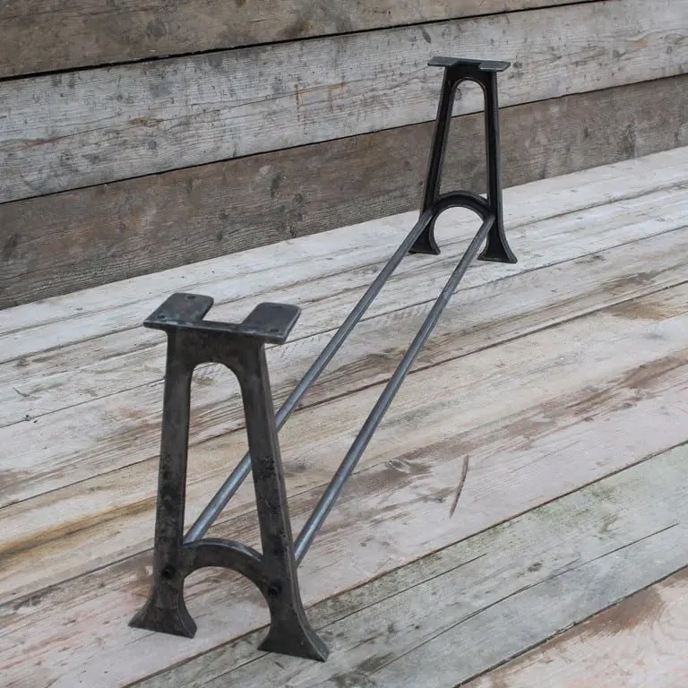 Iron 'Axdane' Bench End Frame - 40x2…