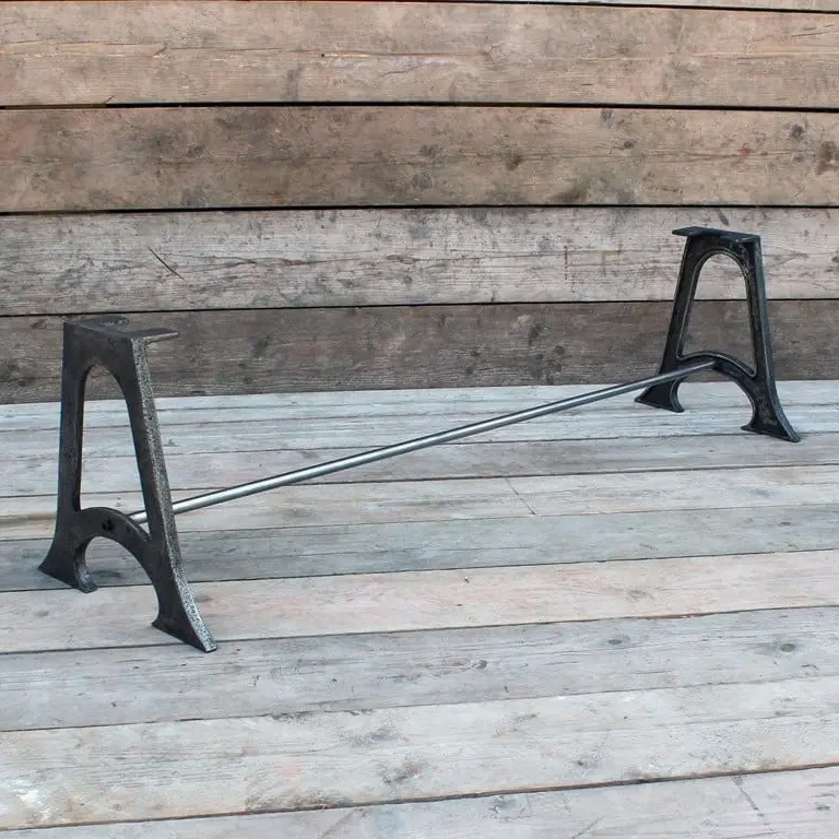 Iron Coffee Table End Frame - 40cm
