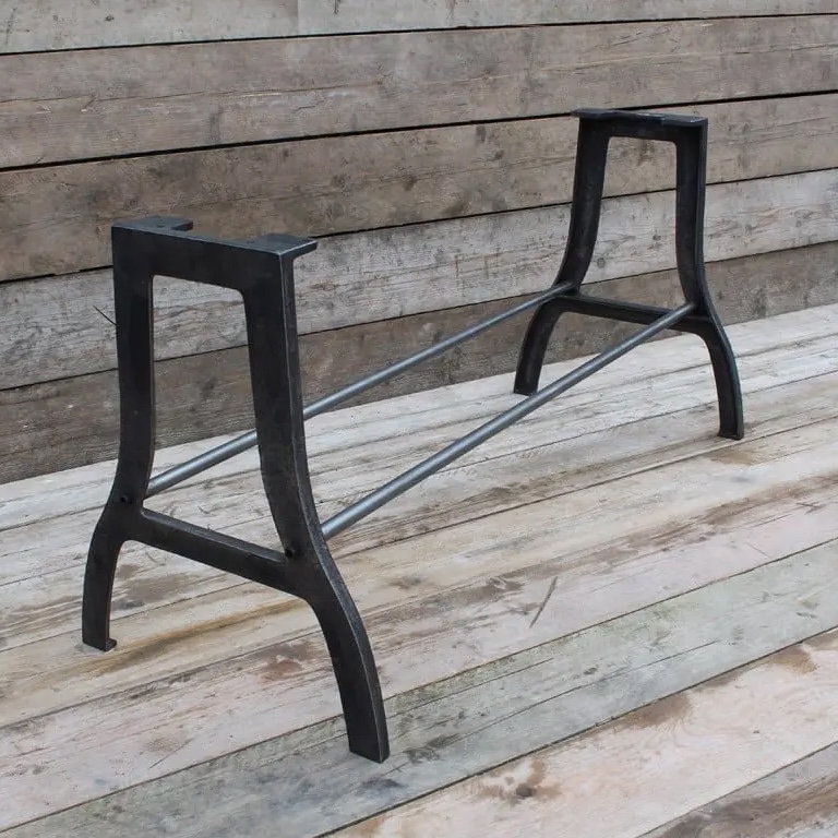 Iron Dining Table End Frame - 71x51c…