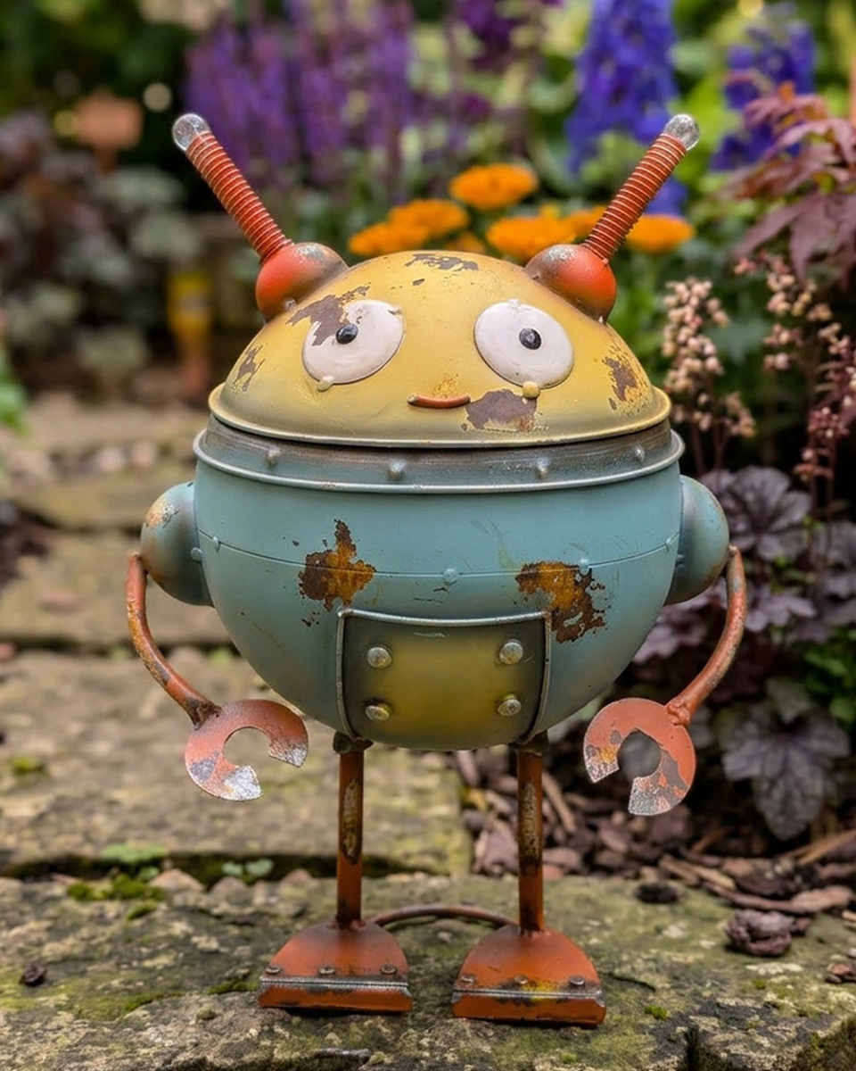 'Nutsy' The Solar Powered Garden Orn…