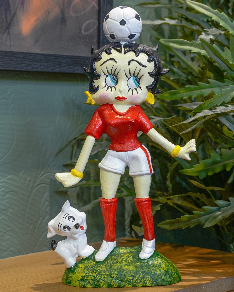 Cast Iron Classic Cartoon Striker Do…