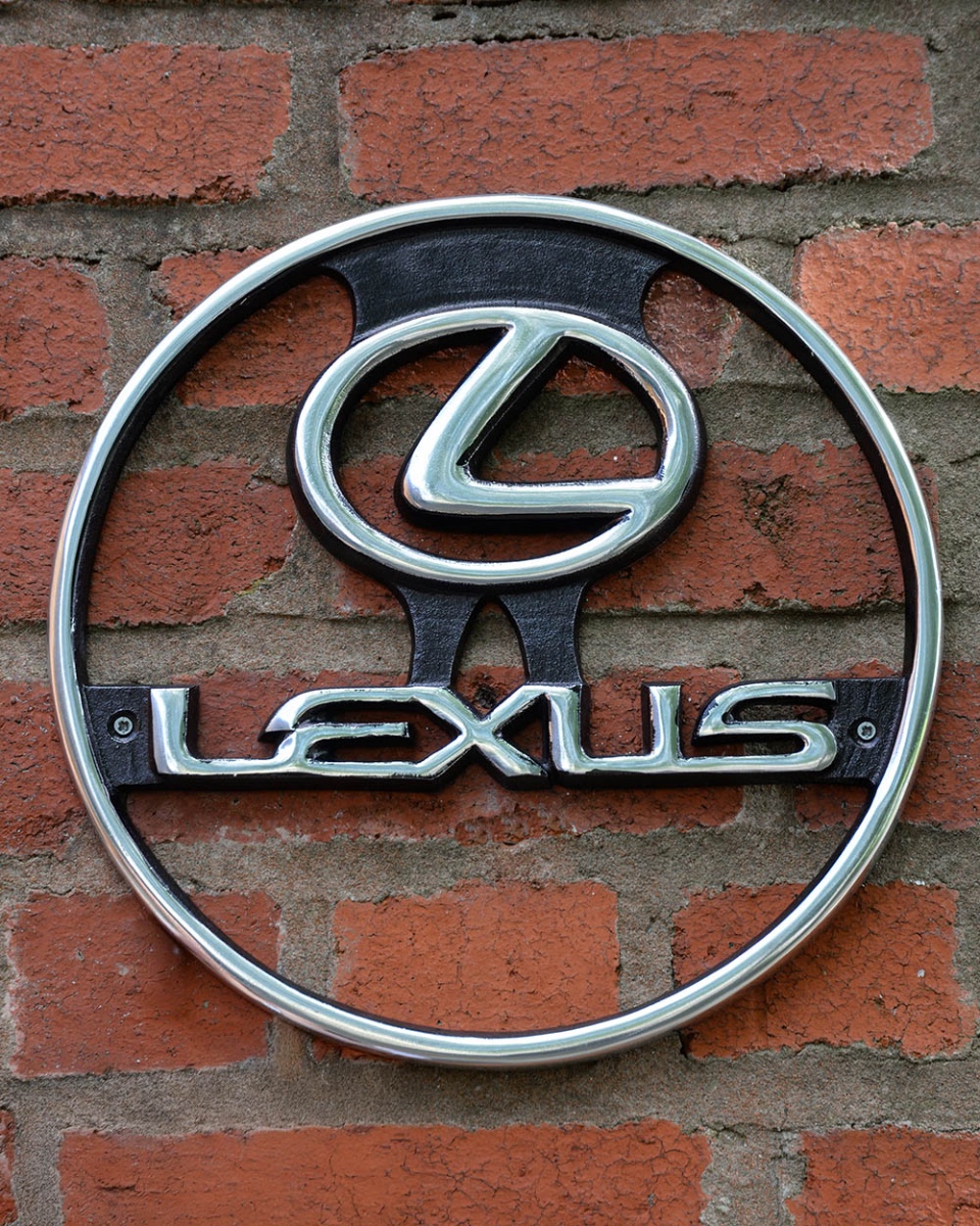 'Lexus' Cast Aluminium Automobilia S…