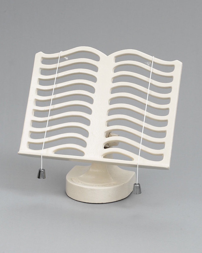 Ornate Cast Iron 'Onda' Cook Book Stand
