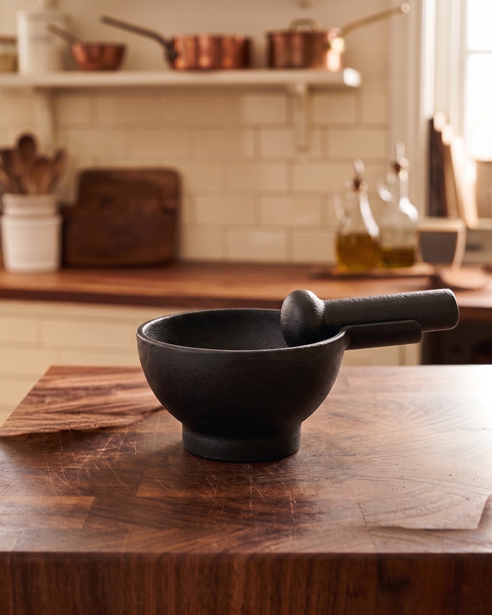 Traditional Cast Pestle & Mortar