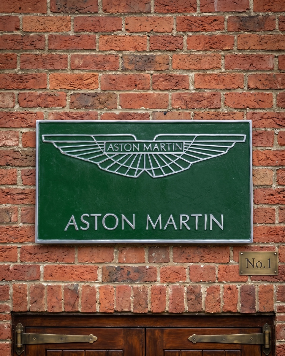 Bespoke Green Cast Aluminium 'Aston …