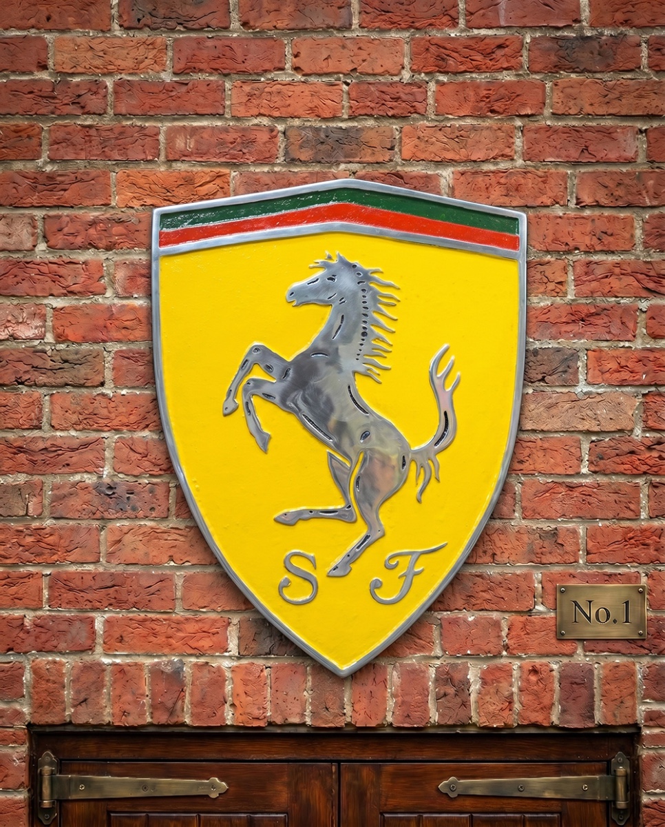 'Ferrari' Cast Aluminium Automobilia…