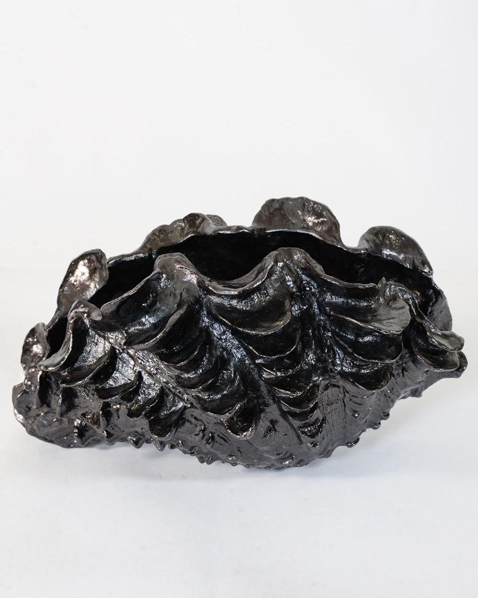 'Forged Reef' Clam Interior Ornament