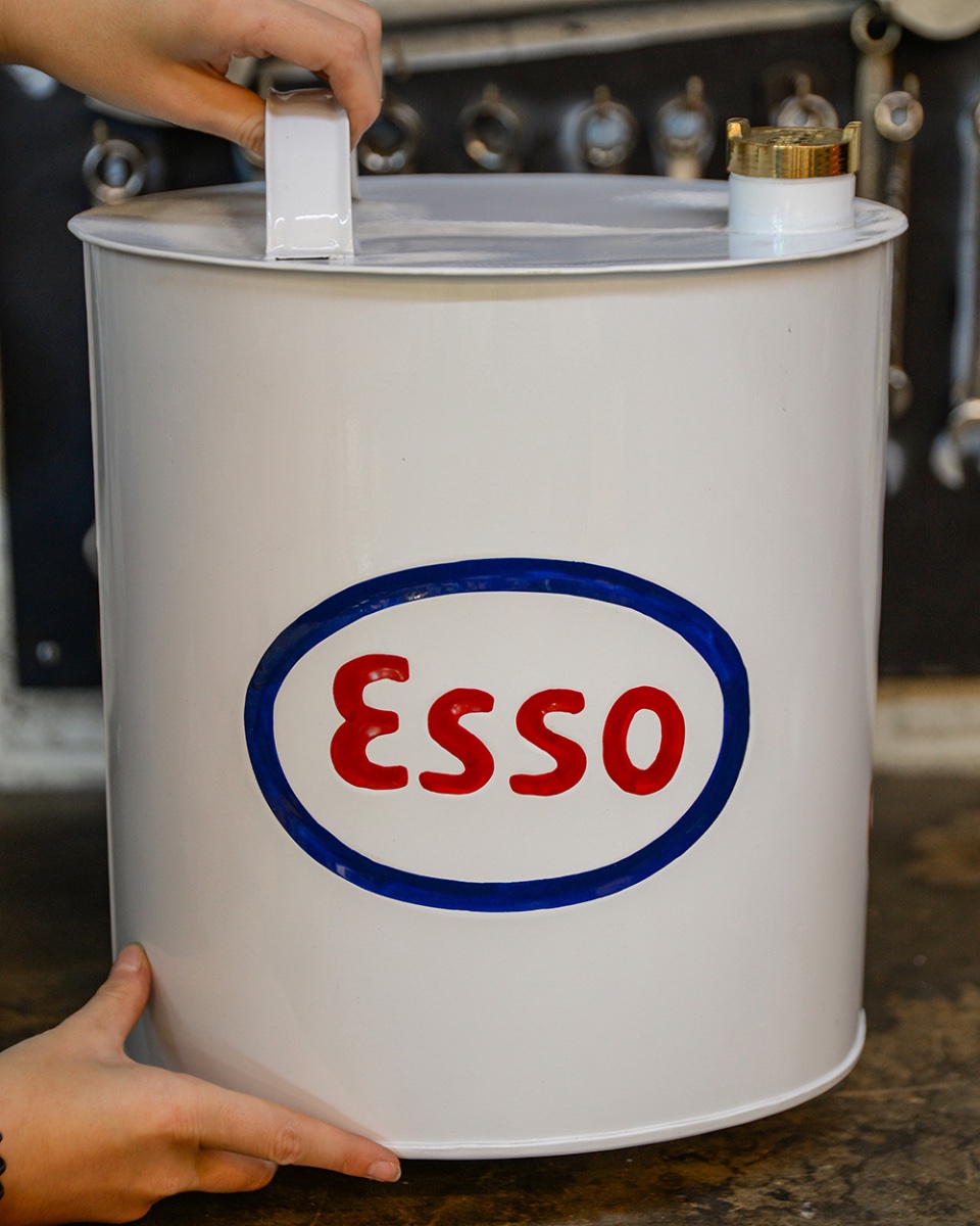 Scale of The Vintage 'Esso' Decorative Fuel Can