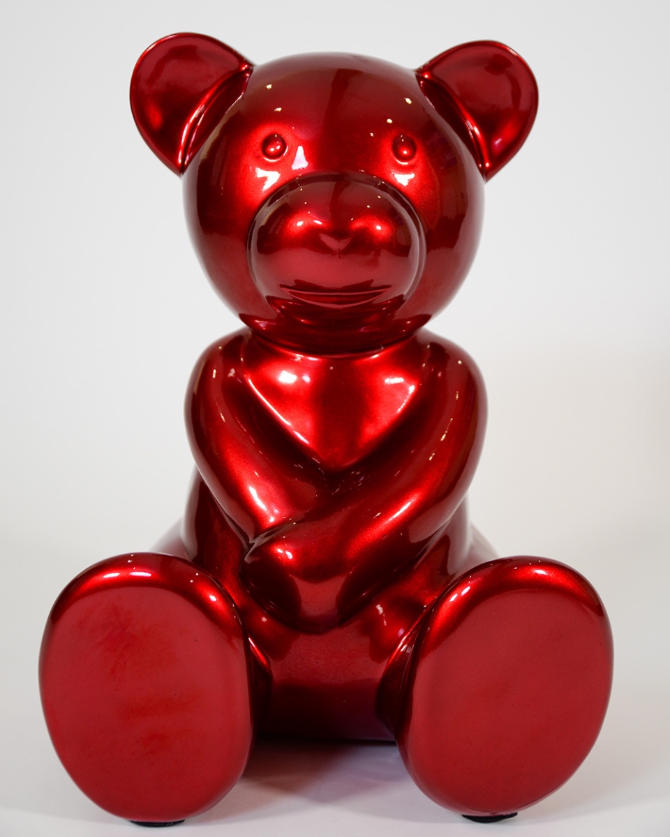 Contemporary 'Teddy' The Red Chrome …