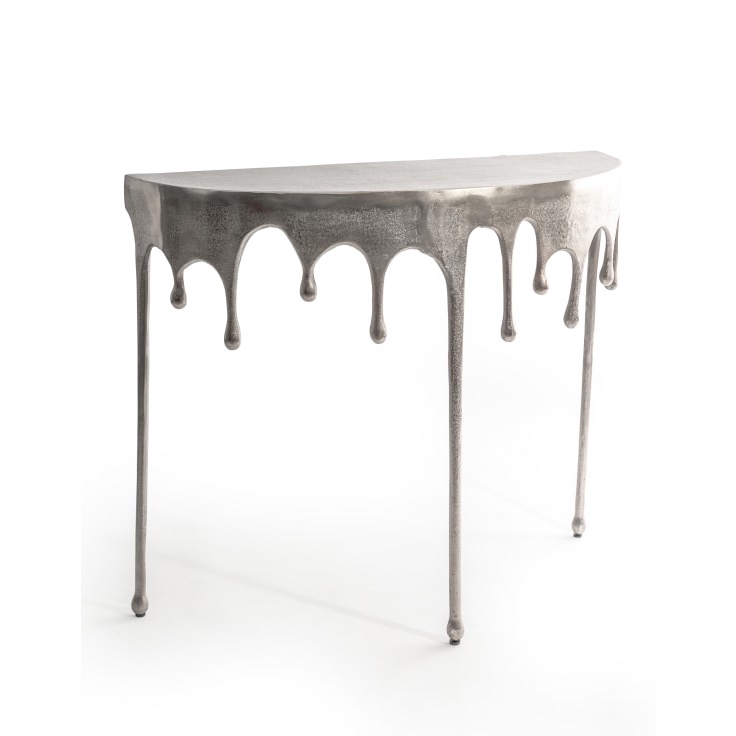 Handmade 'Quicksilver' Console Table