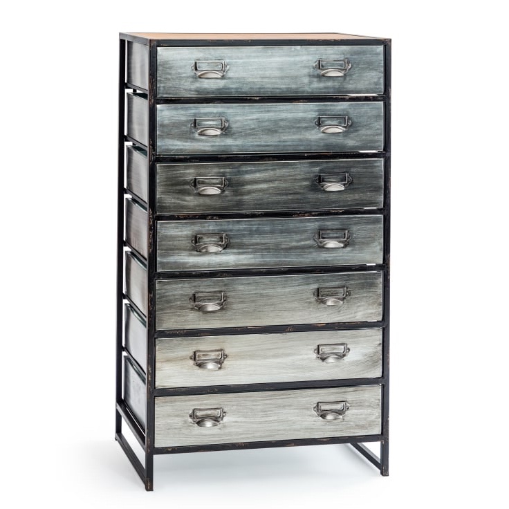 Industrial 'Blackwell Tallboy' Chest…