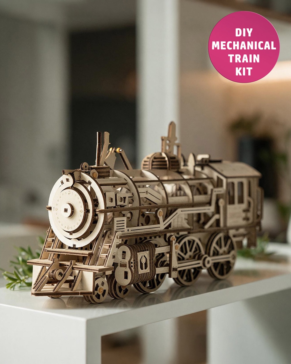Locomotive Wooden Craft Kit