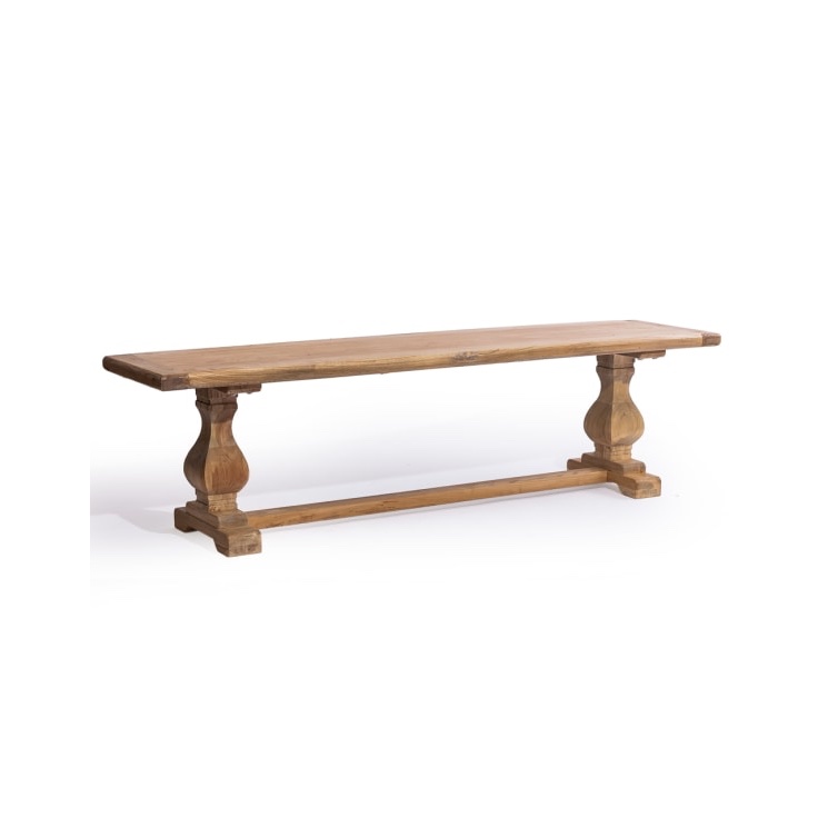 Ornate 'Tithe Barn' Wooden Dining Be…