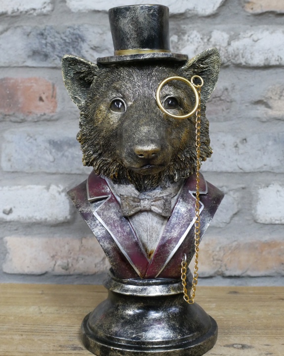 'Cunning Consul' Resin Fox Bust