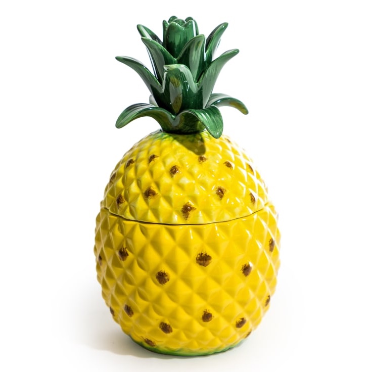 Decorative Ceramic Pineapple Jar