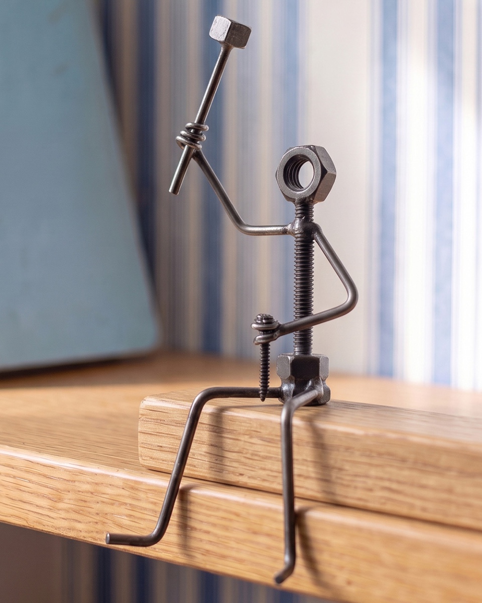 'Industrial Trade' Handmade Metal Ar…
