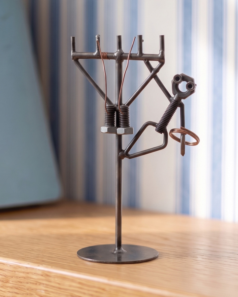 'Watt' The Electrician Handmade Meta…