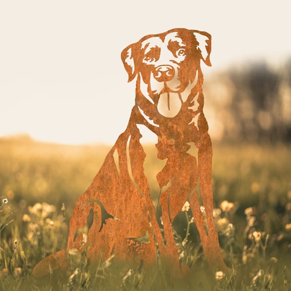 Dog & Cat Steel Silhouettes